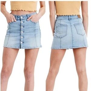 American Eagle women’s high rise a-line Skirt size 12 regular
